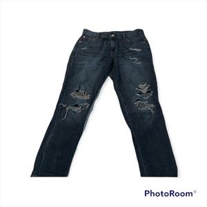 Distressed Gap Jeans
